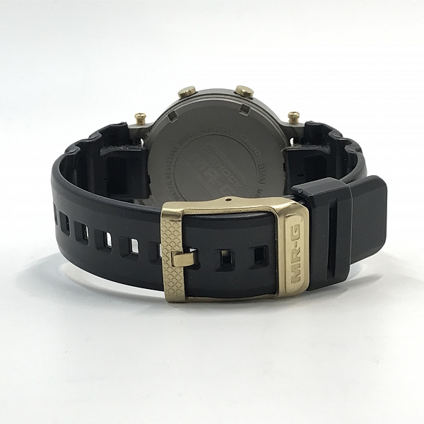 実際に弊社で買取させて頂いた【ジャンク/動作未確認】G-SHOCK/Gショック TITANIUM チタニウム デジタル 腕時計 初代 MR-G/MRG-1の画像 2枚目