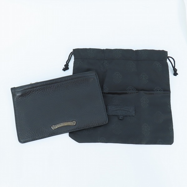 実際に弊社で買取させて頂いたCHROME HEARTS/クロムハーツ #2 ダガージップ ジッパー スクロールラベル チェンジパース/コインケース の画像 7枚目