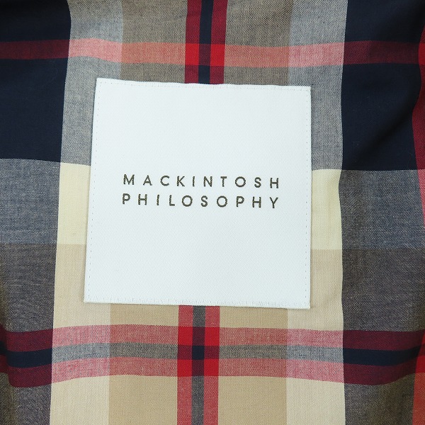 実際に弊社で買取させて頂いたMACKINTOSH PHILOSOPHY/マッキントッシュ フィロソフィー ステンカラーコート H1C23-114-65/40の画像 3枚目