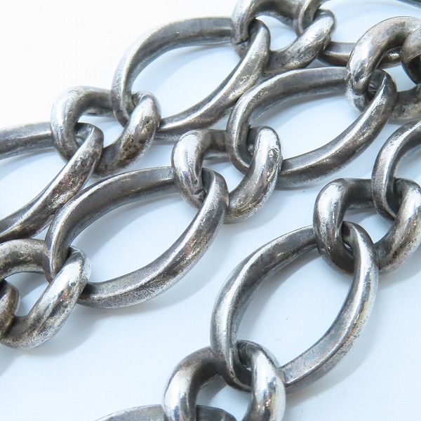 実際に弊社で買取させて頂いたCELT&COBRA/ケルトアンドコブラ Argent Gleam/アージェントグリｰム製 ウォレットチェーン 1クリップの画像 5枚目