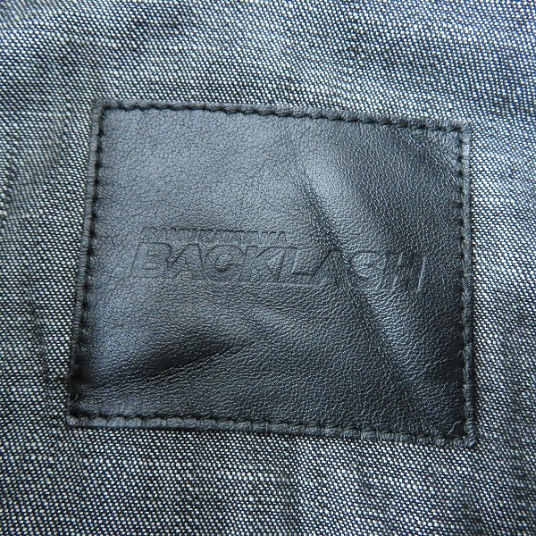 実際に弊社で買取させて頂いたBACKLASH/バックラッシュ デニムウエスタンシャツ 1075-01/Mの画像 2枚目