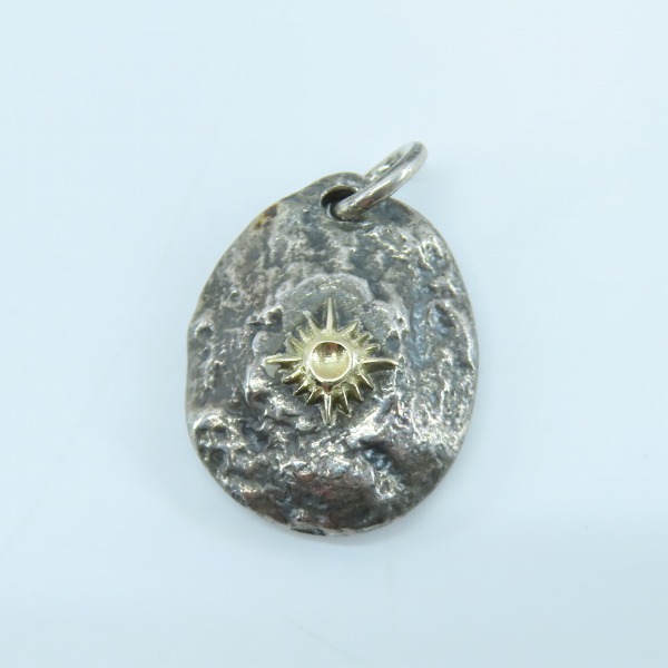 実際に弊社で買取させて頂いたARIZONA FREEDOM/アリゾナフリーダム SILVER K18/太陽神 ペンダントトップの画像 1枚目