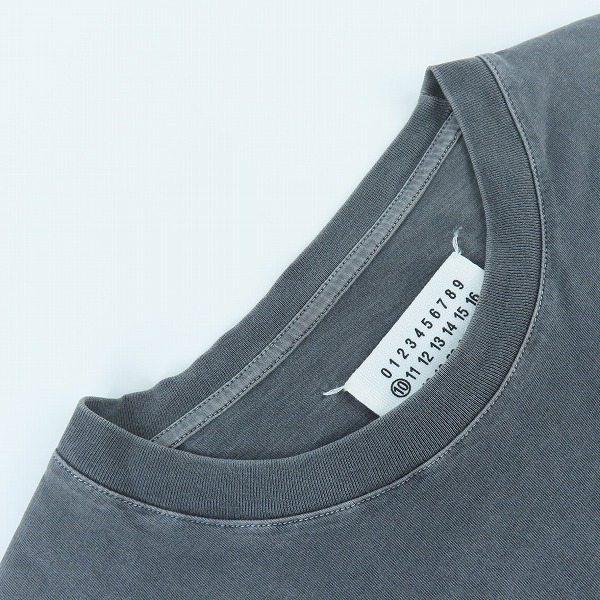 実際に弊社で買取させて頂いた【JPタグ】Maison Martin Margiela 10/メゾンマルタンマルジェラ 半袖 Tシャツ S50GC0608 S23616 グレー系/M の画像 6枚目