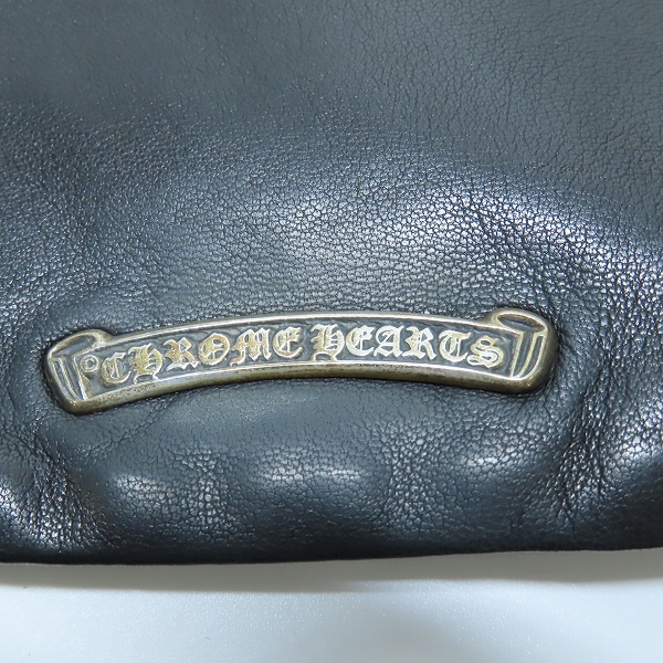 実際に弊社で買取させて頂いたCHROME HEARTS/クロムハーツ LACE SIDE POUCH 3 CEME/レースサイド ポーチ 3セメタリークロスパッチの画像 4枚目