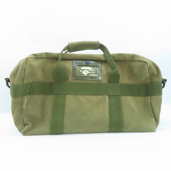 実際に弊社で買取させて頂いたA BATHING APE/アベイシングエイプ ボストンバッグ