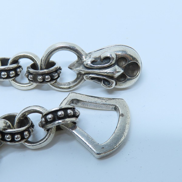 実際に弊社で買取させて頂いたLSD/Loud Style Design/ラウドスタイルデザイン 着脱ペンダントトップ付き ロールチェーンネックレスの画像 5枚目