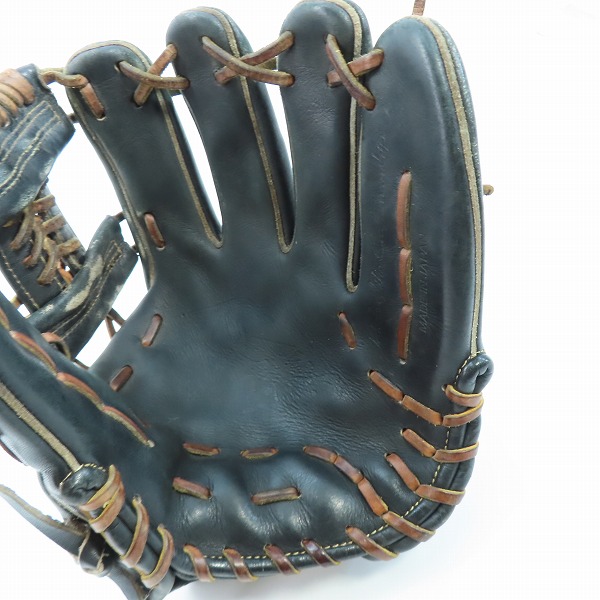 実際に弊社で買取させて頂いたHI-GOLD/ハイゴールド 硬式用 右投げ 内野手用 グローブ の画像 2枚目