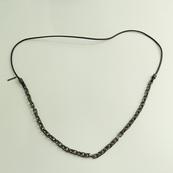 実際に弊社で買取させて頂いたBOTTEGA VENETA/ボッテガヴェネタ チェーン ネックレスの画像 1枚目