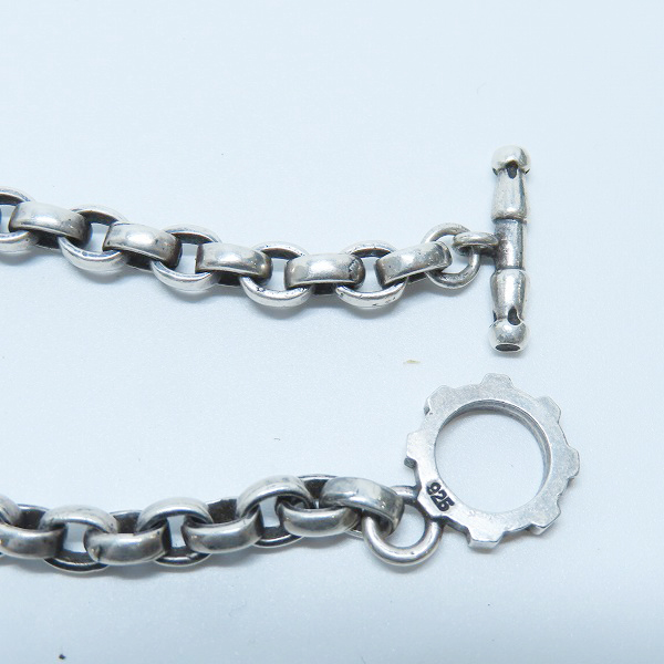 実際に弊社で買取させて頂いたSTARLINGEAR/スターリンギア スモールプレーンリンクチェーンネックレスの画像 2枚目