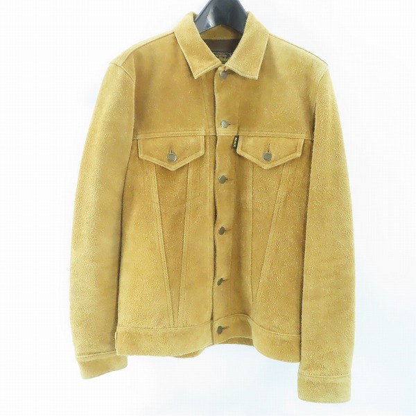 実際に弊社で買取させて頂いたRUDE GALLERY BLACK REBEL/ルードギャラリーブラックレーベル スエード レザー ジャケット/S
