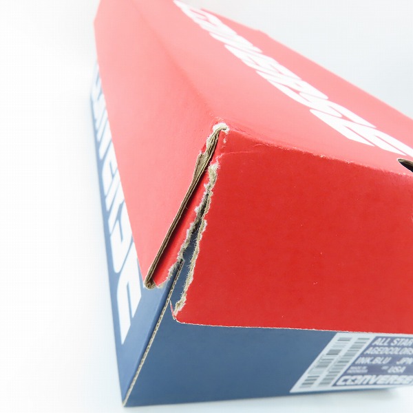 実際に弊社で買取させて頂いた【未使用】CONVERSE/コンバース CONVERSE ALL STAR US AGEDCOLORS /US エイジドカラーズ ハイ インクブルー 1SD856/26.5の画像 6枚目