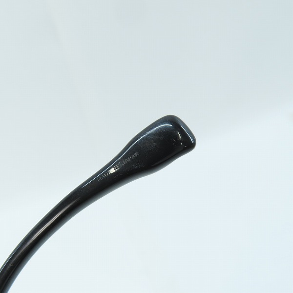 実際に弊社で買取させて頂いた999.9/フォーナインズ ハーフリム アイウエア/メガネフレーム S-350Tの画像 8枚目