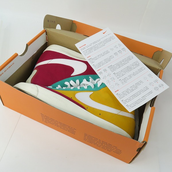 実際に弊社で買取させて頂いたNIKE/ナイキ BLAZER MID '77 VNTG WE SUEDE ブレザー ミッド '77 ビンテージ WE スエード CI1167-600/27の画像 8枚目