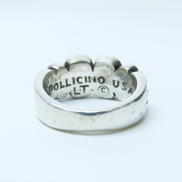 実際に弊社で買取させて頂いたLEATHERS AND TREASURES/レザーズ＆トレジャーズ Chevron Ring/シェブロンリング 18.5-19号の画像 3枚目