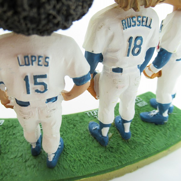 実際に弊社で買取させて頂いたドジャースタジアム 50周年 THE INFIELD ロン・セイ/ラッセル/ロープス/ガービー  ボブルヘッドフィギュア/首振り人形の画像 8枚目