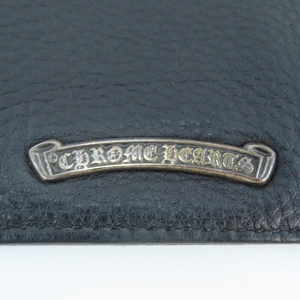 実際に弊社で買取させて頂いたCHROME HEARTS/クロムハーツ #2 ダガージップ ジッパー スクロールラベル チェンジパース/コインケース の画像 3枚目