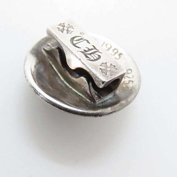 実際に弊社で買取させて頂いたCHROME HEARTS/クロムハーツ クロスボール コンチョの画像 5枚目