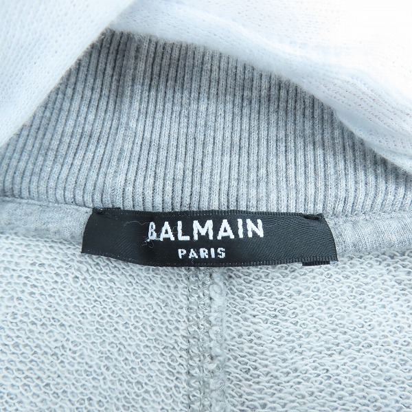 実際に弊社で買取させて頂いたBALMAIN/バルマン ロゴ スウェット ハーフパンツ/ショートパンツ/Mの画像 3枚目