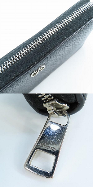 実際に弊社で買取させて頂いたGUCCI/グッチ GGロゴ ロングウォレット/長財布 473928の画像 7枚目
