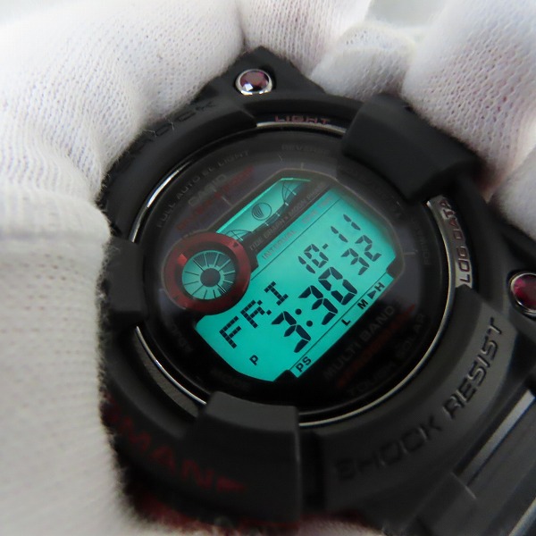 実際に弊社で買取させて頂いたG-SHOCK/Gショック FROGMAN/フロッグマン 2011年バーゼル 限定200個 腕時計 GWF-T1000BS-1JRの画像 5枚目
