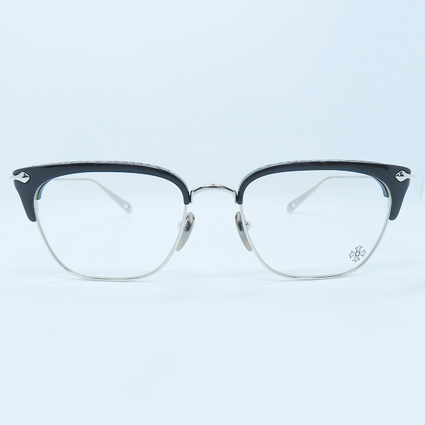 実際に弊社で買取させて頂いた【ワランティ付き】CHROME HEARTS/クロムハーツ SLUN TRADICTION BK/SS メガネフレーム/アイウェア