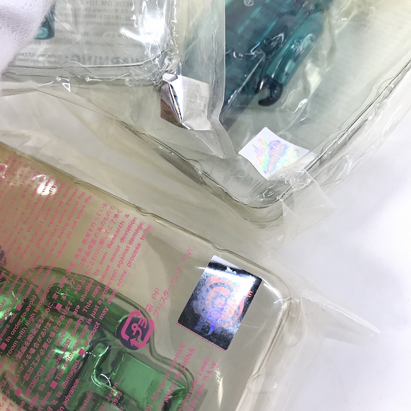 実際に弊社で買取させて頂いた【未開封】メディコムトイ ベアブリック サマーソニックゼロセブン HMV×CREATIVEMAN 100％ 3点セットの画像 5枚目