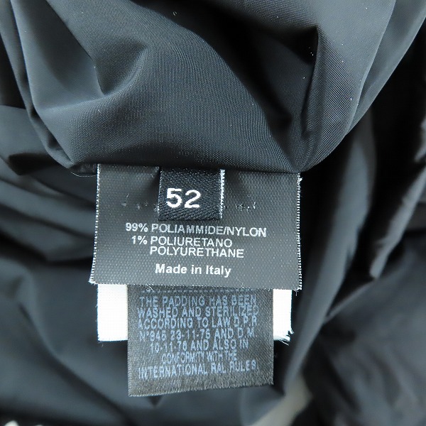 実際に弊社で買取させて頂いた【JPタグ】GUCCI/グッチ ダウンジャケット/ブルゾン 183679 Z9687/52の画像 4枚目