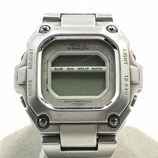 実際に弊社で買取させて頂いたG-SHOCK/Gショック MR-G チタニウム メタルバンド MRG-110-7【動作未確認】