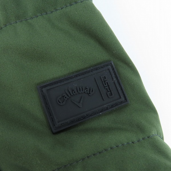 実際に弊社で買取させて頂いたCallaway/キャロウェイ ゴルフウェア 中綿プルオーバージャケット C21216103/Lの画像 4枚目