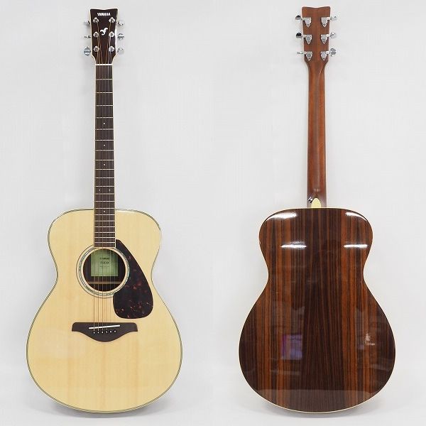 実際に弊社で買取させて頂いた★【美品】YAMAHA/ヤマハ FS830 アコースティックギター/アコギ ソフトケース付の画像 1枚目