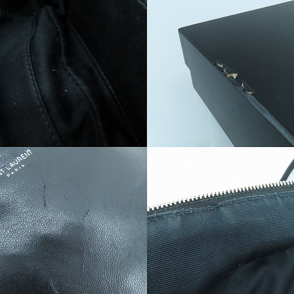 実際に弊社で買取させて頂いたSAINT LAURENT/サンローラン ロゴ ウエストバッグ/ボディバッグ FLY505671 1022の画像 7枚目