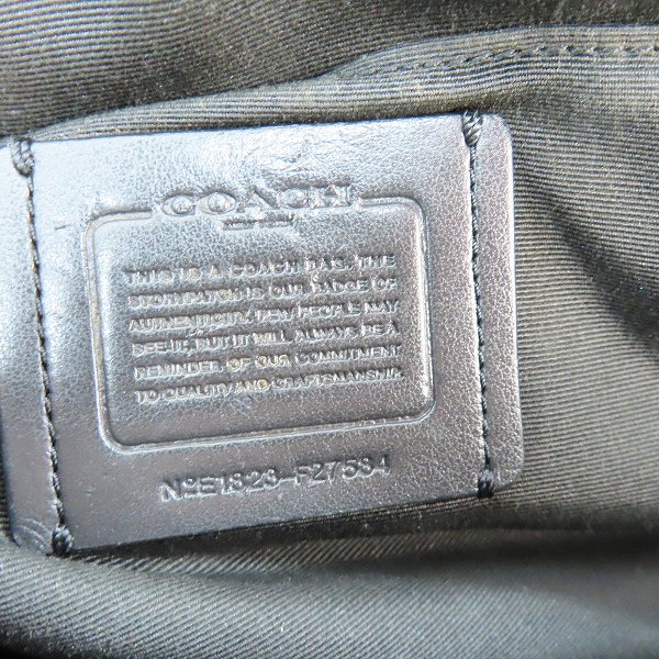 実際に弊社で買取させて頂いたCOACH/コーチ 2way ハンドバッグ/ショルダーバッグ F27584の画像 4枚目