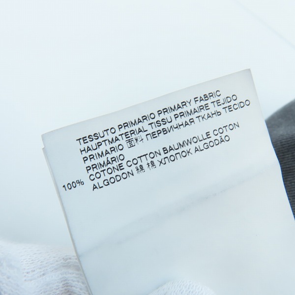 実際に弊社で買取させて頂いた【JPタグ】Maison Martin Margiela 10/メゾンマルタンマルジェラ 半袖 Tシャツ S50GC0608 S23616 グレー系/M の画像 5枚目
