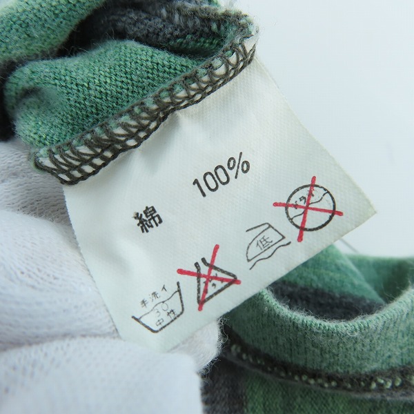 実際に弊社で買取させて頂いたDUBBLE WORKS/ダブルワークス ボーダー Tシャツ /Lの画像 3枚目