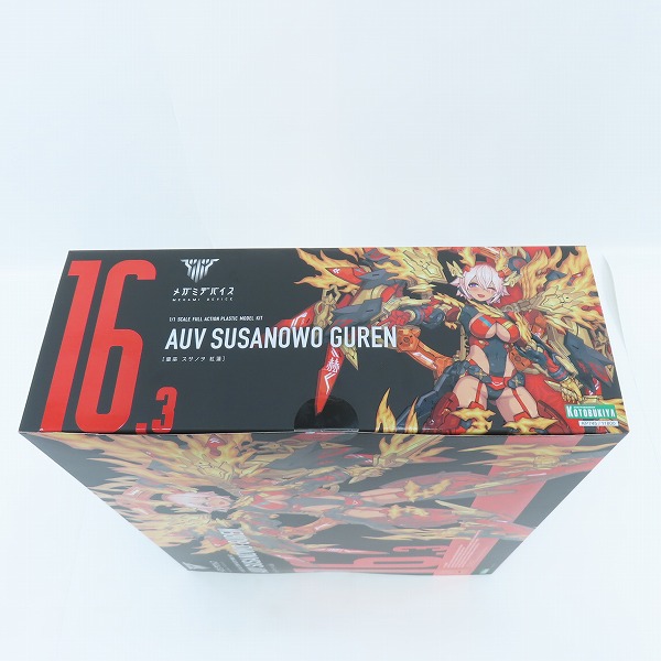 実際に弊社で買取させて頂いた【未開封】KOTOBUKIYA/コトブキヤ 1/1 メガミデバイス 皇巫 スサノヲ 紅蓮の画像 2枚目