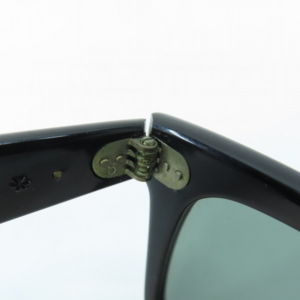 実際に弊社で買取させて頂いたRay-Ban/レイバン B&L ボシュロム社製 WAYFARER/ウェイファーラー サングラス/アイウェアの画像 7枚目