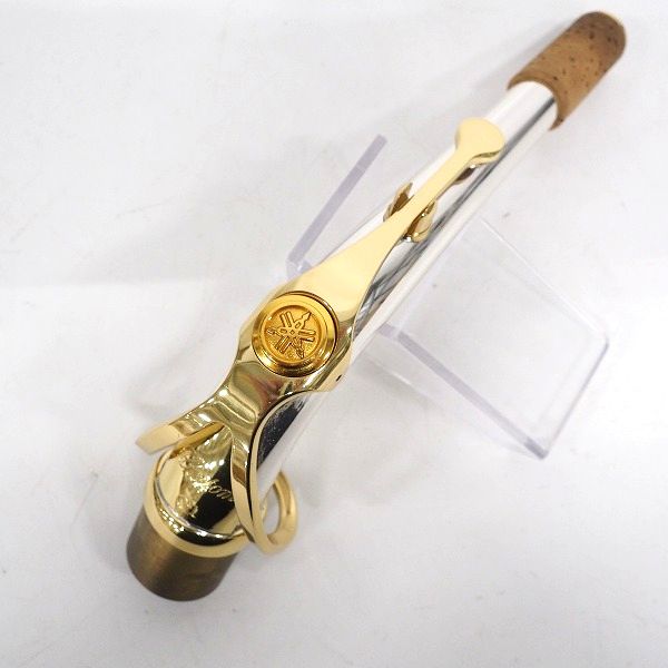 実際に弊社で買取させて頂いたYAMAHA/ヤマハ AC1AG アルトサックス用 C1タイプ カスタムネック スターリングシルバー製 クリアラッカー仕上げの画像 3枚目