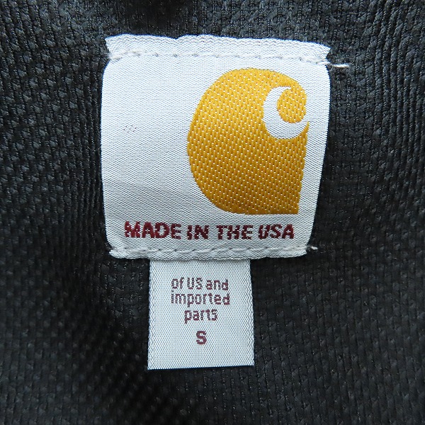 実際に弊社で買取させて頂いたCarhartt/カーハート ACTIVE JACKET/アクティブジャケット フーディ/ブラック/Sの画像 2枚目