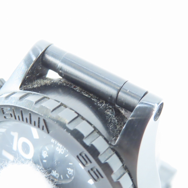 実際に弊社で買取させて頂いたNIXON/ニクソン MINIMIZE THE 42-20 CHRONO クロノグラフ クォーツ 腕時計【動作未確認】の画像 7枚目