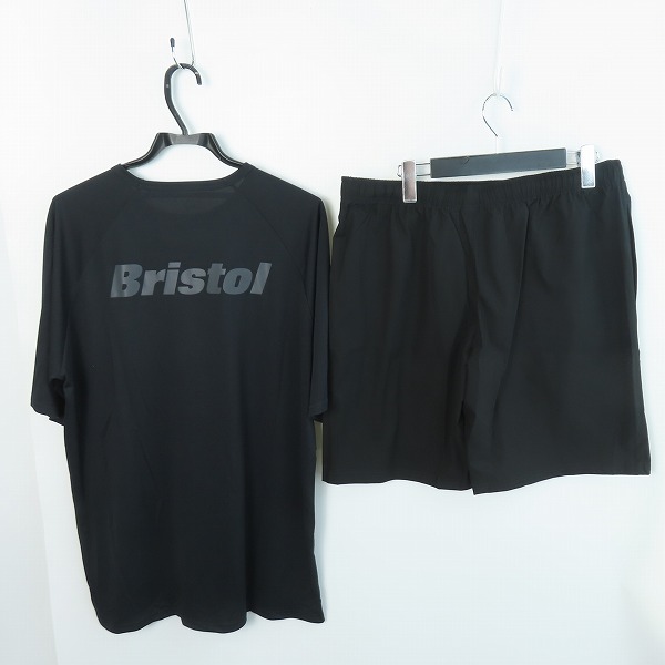 実際に弊社で買取させて頂いたF.C.Real Bristol/エフシーレアルブリストル Training S/S Top & Shorts/トレーニングウェア/セットアップ FCRB-230051/XLの画像 1枚目