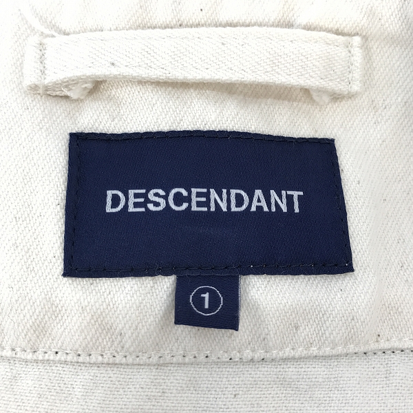 実際に弊社で買取させて頂いたDESCENDANT/ディセンダント ベースボールシャツ/1の画像 2枚目