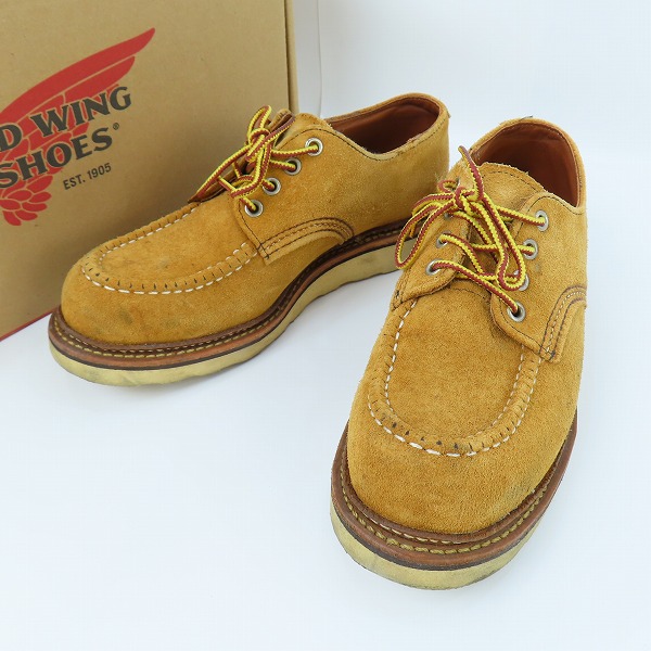 実際に弊社で買取させて頂いたRED WING/レッドウィング  スウェード オックスフォード ブーツ 8105/7D