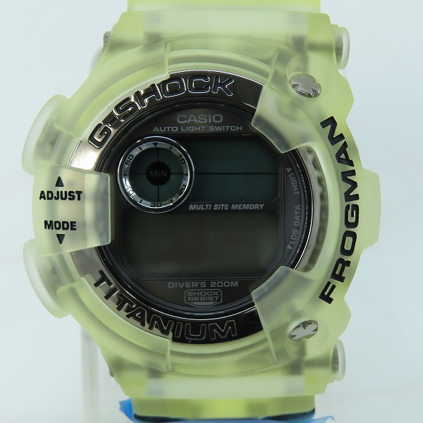 実際に弊社で買取させて頂いたG-SHOCK/Gショック WCCS FROGMAN フロッグマン DW-9900WC-1T【動作未確認】