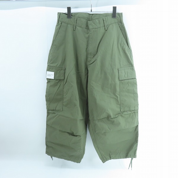 実際に弊社で買取させて頂いた【未使用】NEIGHBORHOOD/ネイバーフッド 23SS WIDE CARGO PANTS 231YTNH-PTM03 カーキー/S