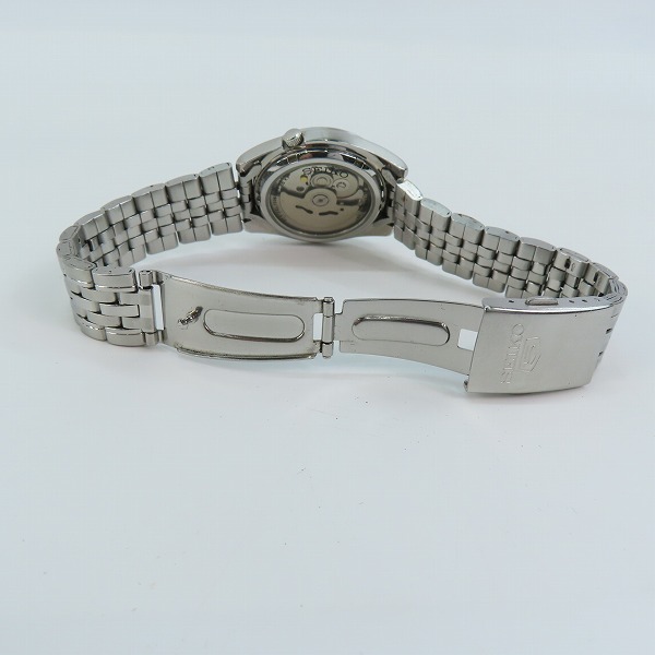 実際に弊社で買取させて頂いたSEIKO/セイコー 5/ファイブ AUTOMATIC 21 JEWELS ST.STEEL 自動巻き 腕時計 7S26-01V0の画像 3枚目