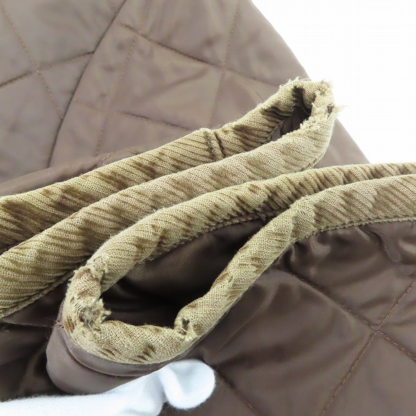 実際に弊社で買取させて頂いたEDIFICE×LAVENHAM/エディフィス×ラベンハム 別注 キルティングジャケット 38の画像 6枚目