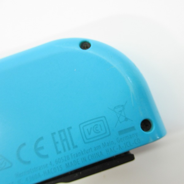 実際に弊社で買取させて頂いた任天堂 Nintendo Switch/ニンテンドースイッチ Joy-Con ジョイコン ネオンレッド/ネオンブルー HAC-015/016【動作未確認】 の画像 8枚目