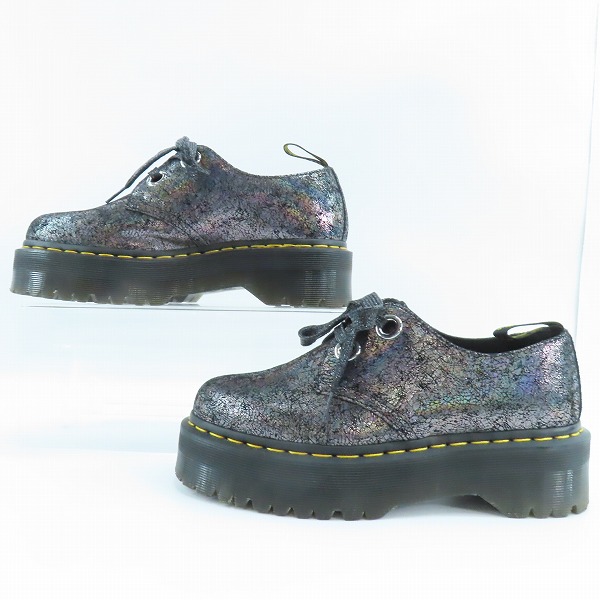 実際に弊社で買取させて頂いたDr.Martens/ドクターマーチン HOLLY QUAD/ホーリークアッド 2ホール シューズ UK6の画像 3枚目