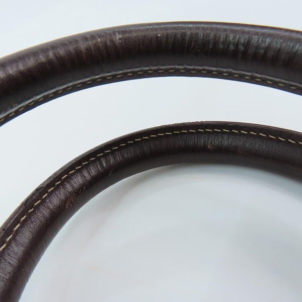 実際に弊社で買取させて頂いたLOEWE/ロエベ リピートアナグラム デニム トートバッグの画像 5枚目