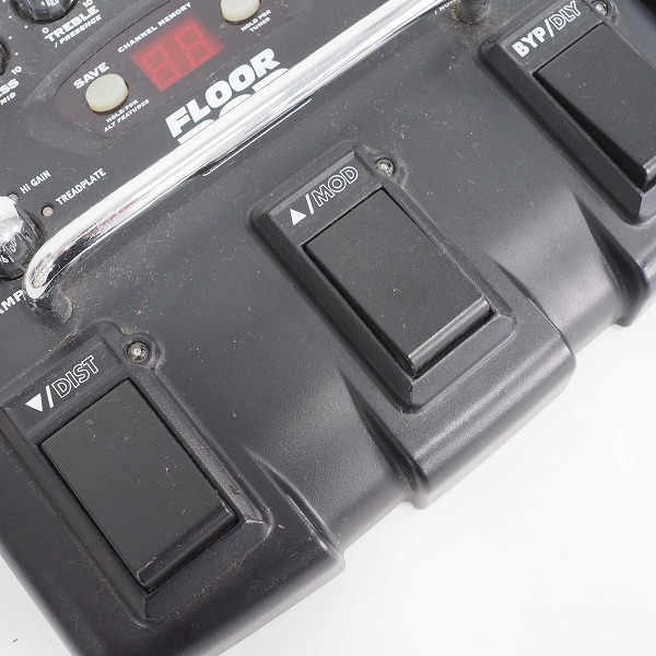 実際に弊社で買取させて頂いた【動作未確認】LINE6/ライン6 Floor POD ギター用 マルチエフェクター アンプシミュレーター エフェクターの画像 2枚目